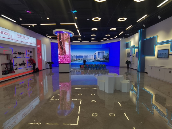 滨海某公司展厅