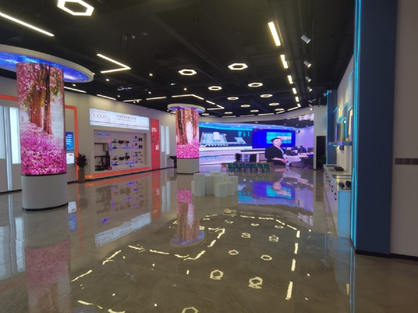 滨海某公司展厅