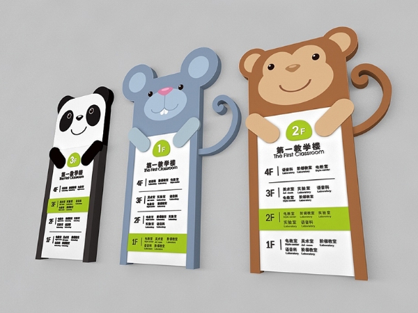 学校标牌导识